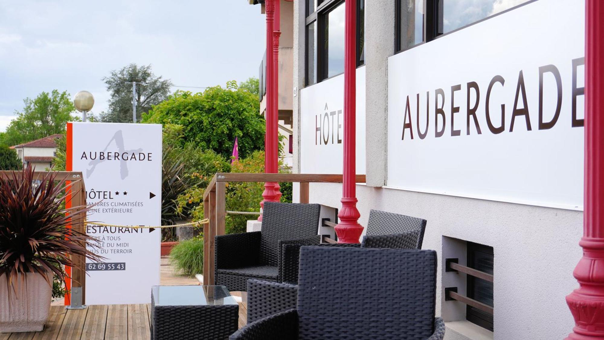 Hotel Aubergade Barbotan-les-Thermes Exterior foto