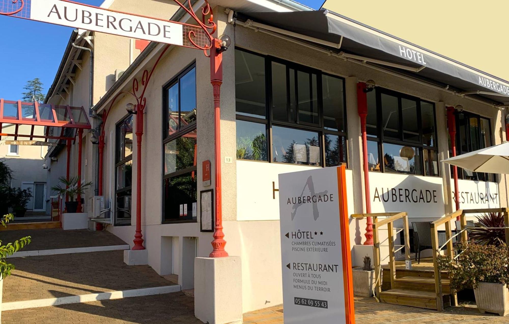 Hotel Aubergade Barbotan-les-Thermes Exterior foto